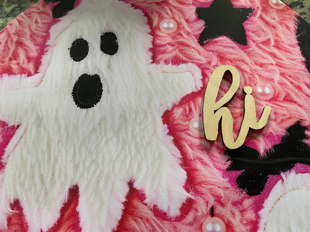 Ghost Print Door Hanger